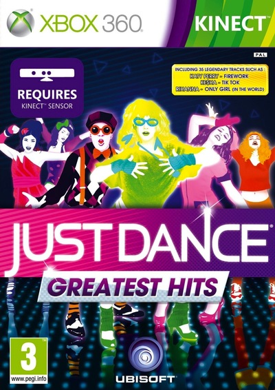 Pochette Just Dance Greatest Hits version Xbox 360