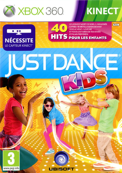 Pochette Just Dance Kids version Xbox 360