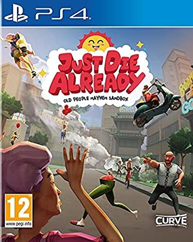 Pochette Just Die Already version PlayStation 4