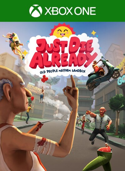 Pochette Just Die Already version Xbox One