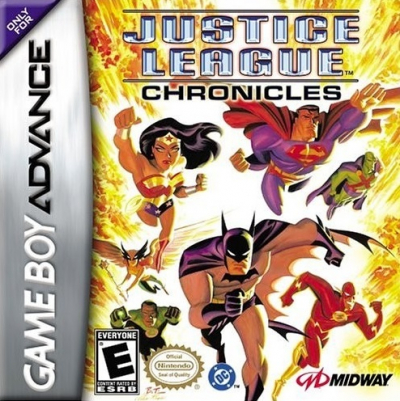 Pochette Justice League Chronicles version GameBoy Advance