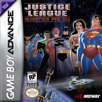 Pochette Justice League : Injustice for All version GameBoy Advance