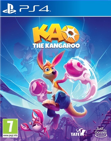 Pochette Kao The Kangaroo version PlayStation 4