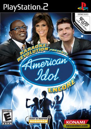 Pochette Karaoke Revolution : American Idol Encore version PlayStation 2
