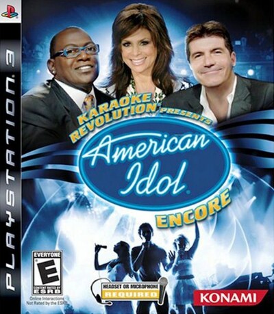 Pochette Karaoke Revolution : American Idol Encore version PlayStation 3
