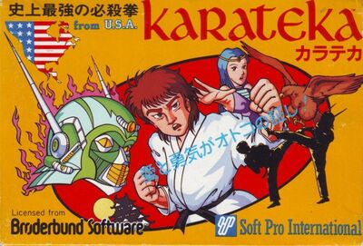Pochette Karateka version NES