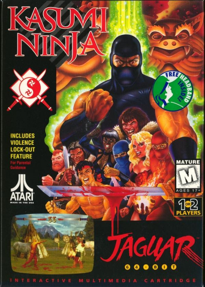 Pochette Kasumi Ninja version Jaguar