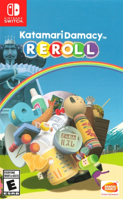 Pochette Katamari Damacy Reroll version Switch