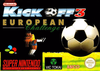 Pochette Kick Off 3 : European Challenge version Super Nintendo
