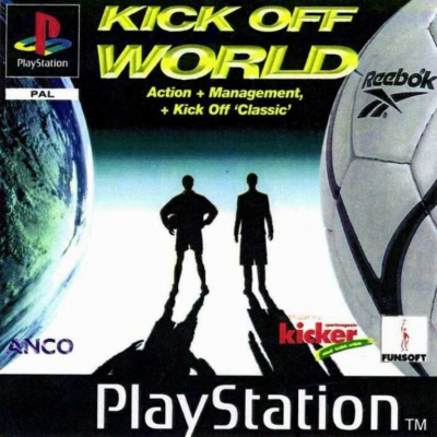 Pochette Kick Off World version PlayStation
