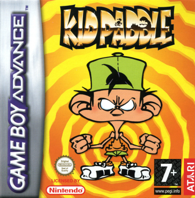 Pochette Kid Paddle version GameBoy Advance