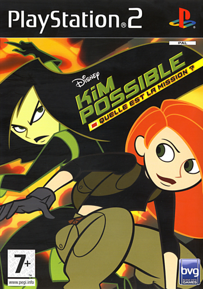Pochette Kim Possible : Quelle est la Mission ? version PlayStation 2