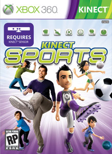 Pochette Kinect Sports version Xbox 360