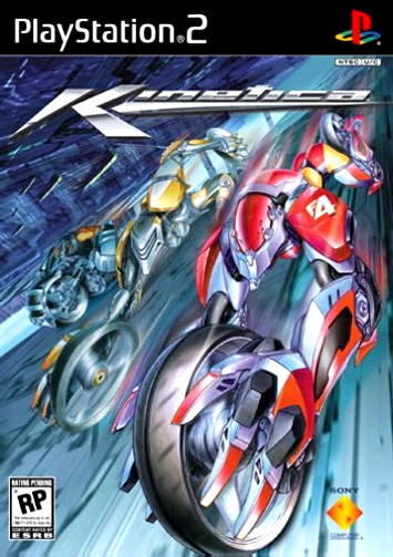 Pochette Kinetica version PlayStation 2