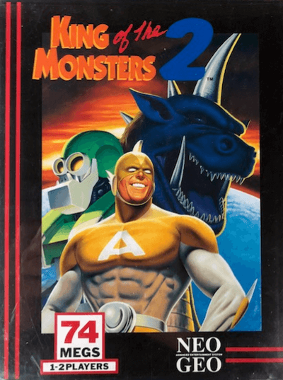 Pochette King of the Monsters 2 version Neo Geo