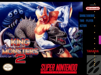 Pochette King of the Monsters 2 version Super Nintendo