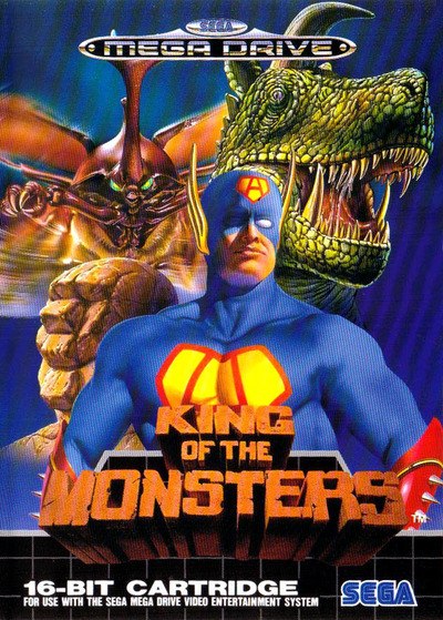 Pochette King of the Monsters version Megadrive