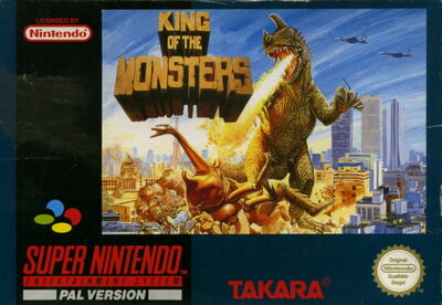 Pochette King of the Monsters version Super Nintendo