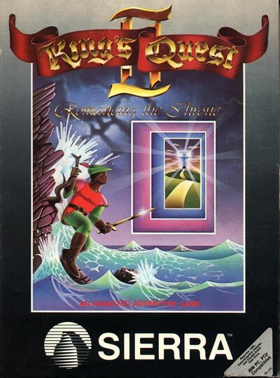 Pochette King's Quest II : Romancing the Throne version PC MS-DOS