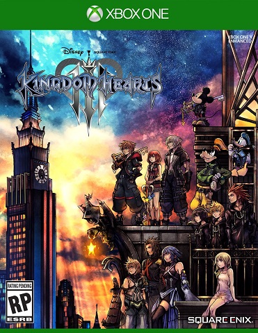 Pochette Kingdom Hearts III version Xbox One
