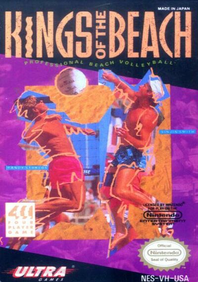 Pochette Kings of the Beach version NES