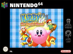 Pochette Kirby 64 : The Crystal Shards version Nintendo 64