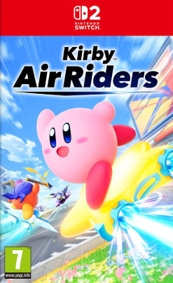 Pochette Kirby Air Riders version Switch 2