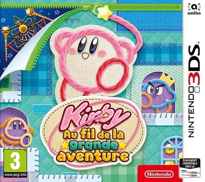 Pochette Kirby : au fil de la grande aventure version 3DS