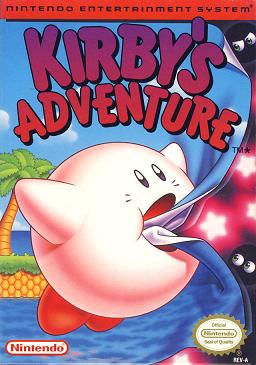 Pochette Kirby's Adventure version NES