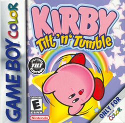Pochette Kirby Tilt 'n' Tumble version GameBoy/Color