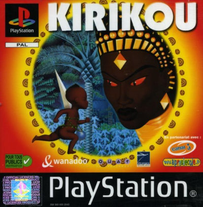 Pochette Kirikou version PlayStation