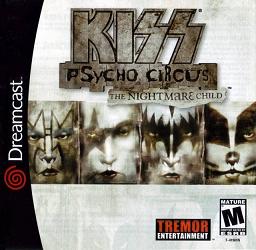 Pochette KISS : Psycho Circus - The Nightmare Child version Dreamcast