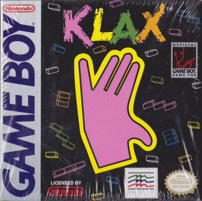 Pochette Klax version GameBoy/Color