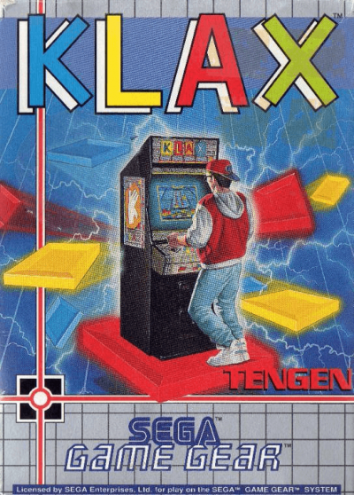 Pochette Klax version GameGear