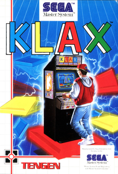 Pochette Klax version Master System