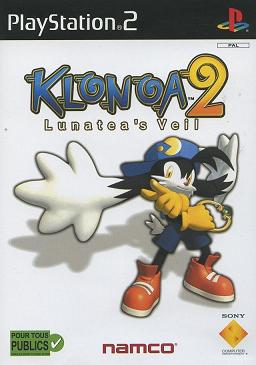 Pochette Klonoa 2 : Lunatea's Veil version PlayStation 2