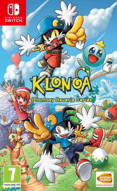 Pochette Klonoa Phantasy Reverie Series version Switch