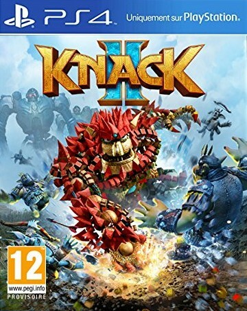 Pochette Knack II version PlayStation 4