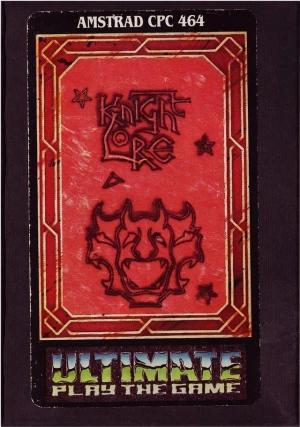 Pochette Knight Lore version Amstrad CPC