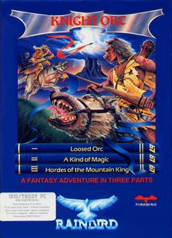 Pochette Knight Orc version PC MS-DOS