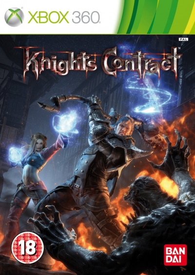 Pochette Knights Contract version Xbox 360