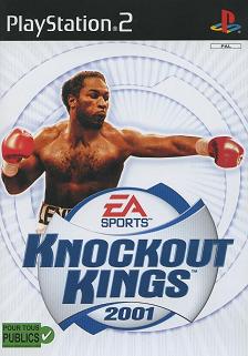 Pochette Knockout Kings 2001 version PlayStation 2