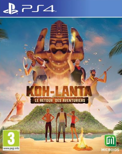 Pochette Koh-Lanta : Le Retour des Aventuriers version PlayStation 4