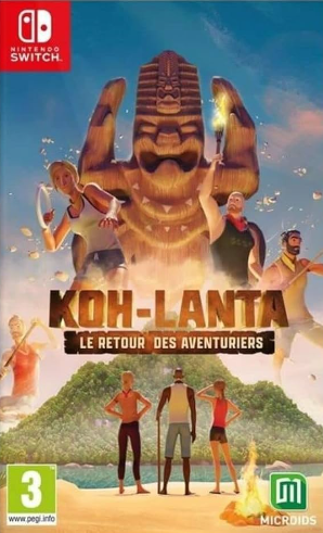 Pochette Koh-Lanta : Le Retour des Aventuriers version Switch