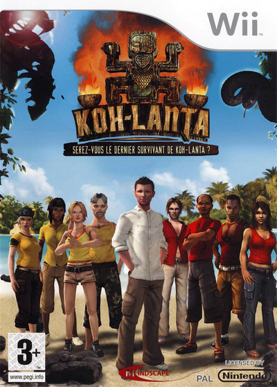 Pochette Koh-Lanta version Wii
