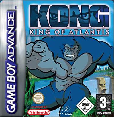 Pochette Kong : King of Atlantis version GameBoy Advance