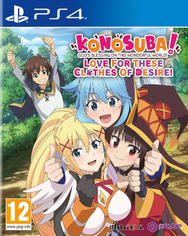 Pochette KONOSUBA - God's Blessing on this Wonderful World! Love For These Clothes Of Desire! version PlayStation 4