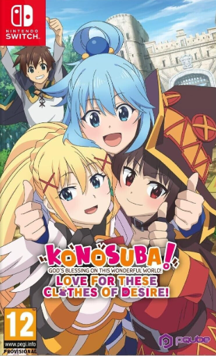 Pochette KONOSUBA - God's Blessing on this Wonderful World! Love For These Clothes Of Desire! version Switch