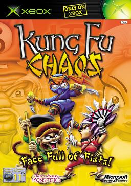 Pochette Kung Fu Chaos version Xbox