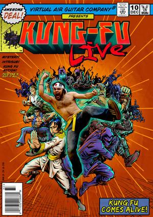 Pochette Kung-Fu LIVE version PlayStation 3
